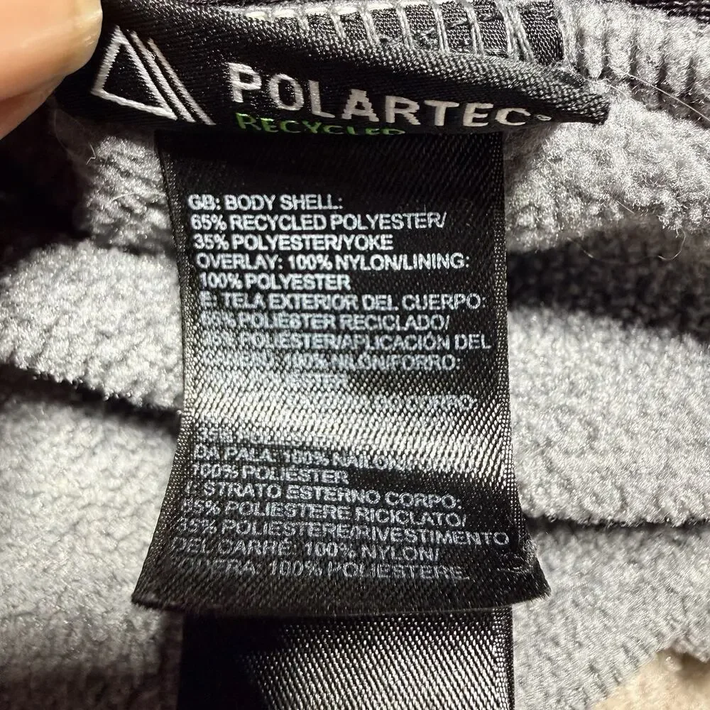 The North Face Denali Polartec Fleece Jacket Men’s XL Black Full‎ Zip Outdoor
